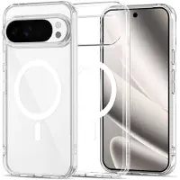 Tech-Protect Google Pixel 10/10 Pro Flexair Magnetisk Hybrid-deksel - Gjennomsiktig
