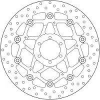 Brembo 78b40870 Foran Bremseskive
