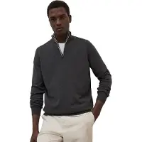 Ecoalf for man. MCMGAKNLARCH0632W25-679 Larch jumper black (L), Casual, Sustainable, Recycled Wool