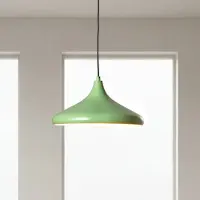 Opviq Hengelampe Eysan, mintgrønn, metall, Ø 35 cm, E27