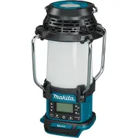 Makita byggeplassradio RADIOMOTTAKER MED LAMPE? OG EN LOMMELYKT? 18V FM BLUETOOTH USB