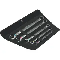 Wera 6007 Joker 5 Set 1, 8,10,13,17,19 mm, Rustfritt stål, 5 stykker