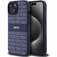 DKNY skinnveske med mono stripe og metalllogo for $ 0000010n 15 / 14 / 13 - blå
