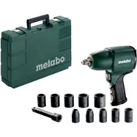 Metabo DSSW 360, Slagtrekker, Sort, Grønn, 360 Nm, 360 Nm, 360 l/min, 6,2 stang