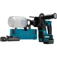 Makita HR166DSMJ - Roterende hammer - trådløs - 2 moduser - SDS-plus - 1.1 joule - 2 batterier - 10.8 V