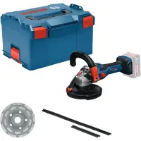 Bosch Gbr 18v-15 S + Lboxx Betongslipeskive