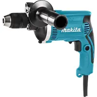 Makita HP1631, Nøkkelløs, Svart, Turkis, 1,3 cm, 3200 RPM, 3 cm, 1,3 cm