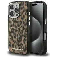 Karl Lagerfeld Iml Leopard Pattern Magsafe Iphone 16 Pro Telefondeksel