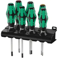 Wera 335/350/367/7 Kraftform Skrutrekkersett 6 Stykker