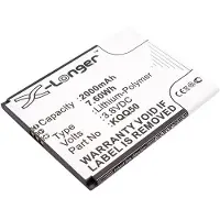24hShop Batteri til smarttelefon, mobil for KAZAM Thunder2 5.0, TH25014-01