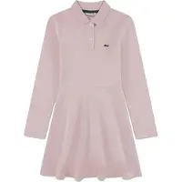 Lacoste Kids Pique Kjole Med Lange Ermer