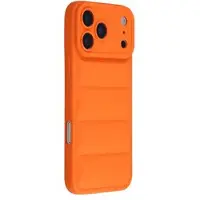 Mtp Products iPhone 17 Pro Max Pufferjakke Støtsikkert TPU-deksel - Oransje