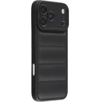 Mtp Products iPhone 17 Pro Pufferjakke Støtsikkert TPU-deksel - Svart