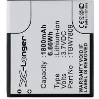 Cameron Sino Batteri til mobiltelefon, smarttelefon for K-Touch V9, U6, W80 m.fl.