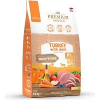 Pokusa Premium Utvalg Voksen Kalkun Med And Hundefôr 12 Kg