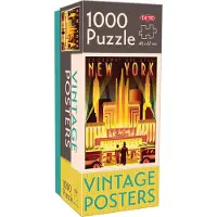 Tactic Puzzle Lovers Vintage Posters New York 1000 pcs puzzle