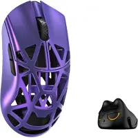 WLMouse Beast X Pro (Solid Side + Omron) / Wireless 8K / Magnesium - Gaming mus - Optisk - 5 - Lilla