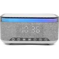Denver CRQ-225, Klokke, FM, LED, Flerfarget, Grå, Monokromatisk