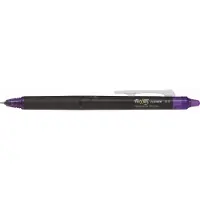 Pilot Pen Pilot FriXion Point Clicker, Uttrekkbar gelépenn, Fiolett, Sort, Fiolett, Fint, 0,25 mm, 0,5 mm