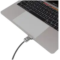 Compulocks Group Compulocks Ledge Lock Adaptor for MacBook Pro 13 M1 & M2 with Keyed Cable Lock - Sikkerhetssporlåsadapter - med kabellås med nøkkel - for Apple MacBook Pro 13.3 in (M1, M2)