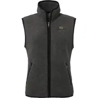 Chevalier Mainstone Fleecevest Dame, 42W, Antrasitt