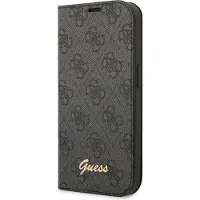 GUESS GUBKP14XHG4SHK iPhone 14 Pro Max 6.7 - svart/svart bok 4G Vintage Gold-logo