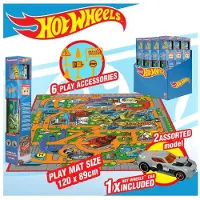 Reig Musicales Hot Wheels Lekematte Med En Bil 87.5x118 Cm