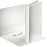 Esselte ESSENTIALS - Ringperm for presentasjoner - bokryggbredde: 38 mm - for A4 (210 x 297 mm) - kapasitet: 190 ark - hvit