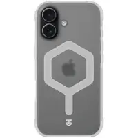 Tactical iPhone 17 MagForce Hexagon-deksel - MagSafe-kompatibel - hvit / Gjennomsiktig