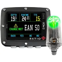 Ratio Ix3m2 Pro + Transmitter + Shell Box Dykkecomputer