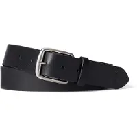 Ralph Lauren for man. 405913732001 Leather belt with black horse (42 cm), Casual, Classic