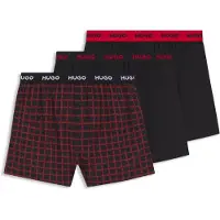 HUGO 10267988 Red Boxers 3 Enheter