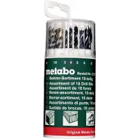 Metabo Borsett for stein, tre og HSS-R 3–10 mm