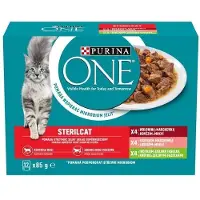 Purina En Steril Blanding Med Smaker Våtfôr Til Katt 85g