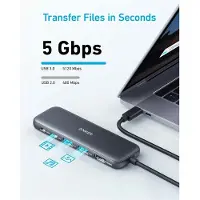 Anker 332 USB-C Hub (5-in-1) - Black