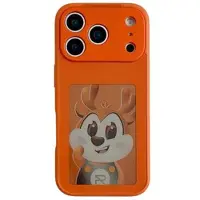 Mtp Products iPhone 17 Pro Max InkZone DIY E-Ink NFC-deksel - Oransje