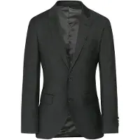 Hackett London for man. HM441678 Dark gray plain Wool Americana (36/32), Casual, Grey, Classic