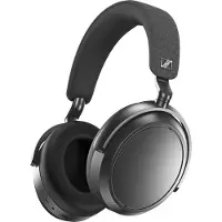 Sennheiser MOMENTUM 4 - Hodetelefoner med mikrofon - full størrelse - Bluetooth - trådløs, kablet - aktiv støydemping - 2,5 mm jakk - grafitt