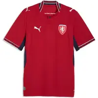 Puma Czechia 2026 Home Jersey Men, Football, Dark Cherry/Navy, M