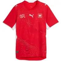 Puma Switzerland 2026 Authentic Home Jersey Men, Football, Red/White, XS