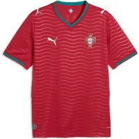 Puma Portugal 2026 Home Jersey Men, Football, Club Red/Green Lagoon, M