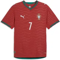 Puma Portugal 2026 Authentic Home Player Jersey Men, Football, Club Red/Green Lagoon, XL