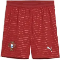 Puma Portugal 2026 Shorts Men, Football, Club Red/Green Lagoon, 3XL