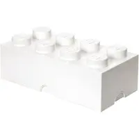 LEGO Hvit, åtteknotters oppbevaringskloss 5006913