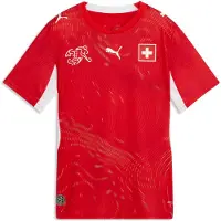 Puma Switzerland 2026 Home Jersey Youth, Shop, Red/White, 15-16Y