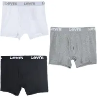 Levi's Kids 3-Pack Boxer Briefs Hvit Komfortabel Passform (S)
