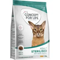 Concept for Life Sterilised Cats med kylling - NY: 3 kg