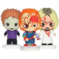 SD Toys Chucky Pokis Rubber Mini3-pack Minifigur 7 Cm