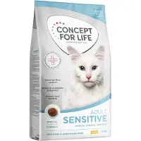 Concept for Life 8 + 2 kg på kjøpet! 10 kg kattemat - Sensitive Cats