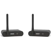 Marmitek 25008418, AV-sender og -mottaker, 20 m, Trådløs, Svart